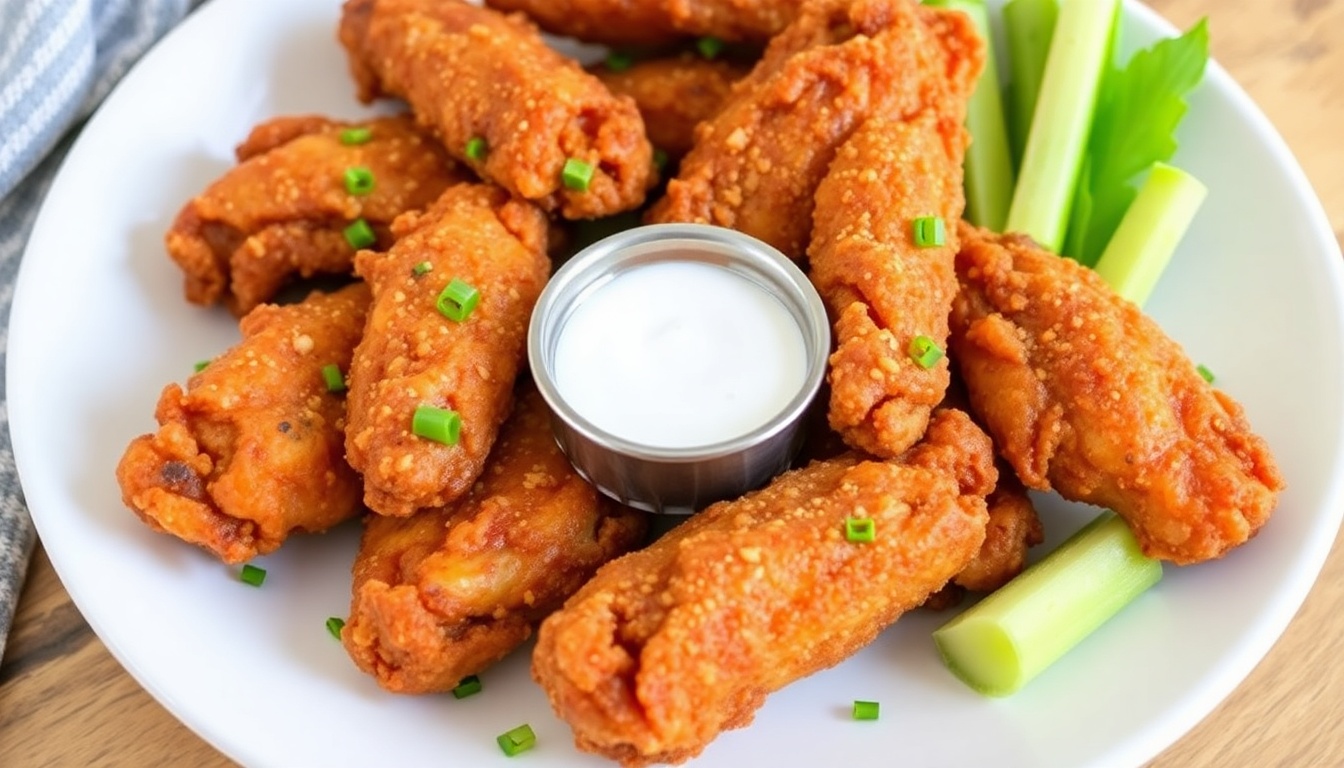 Crispy Air Fryer Chicken Wings