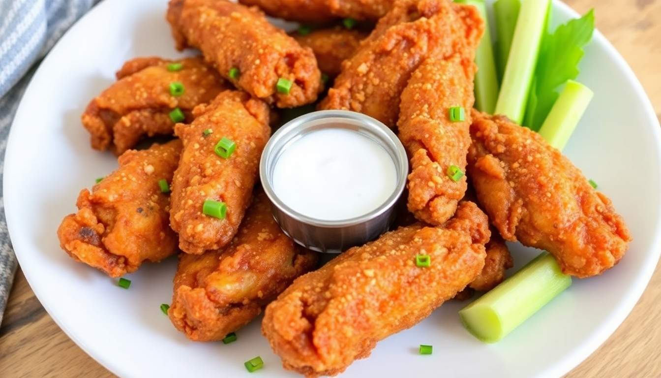 Crispy Air Fryer Chicken Wings
