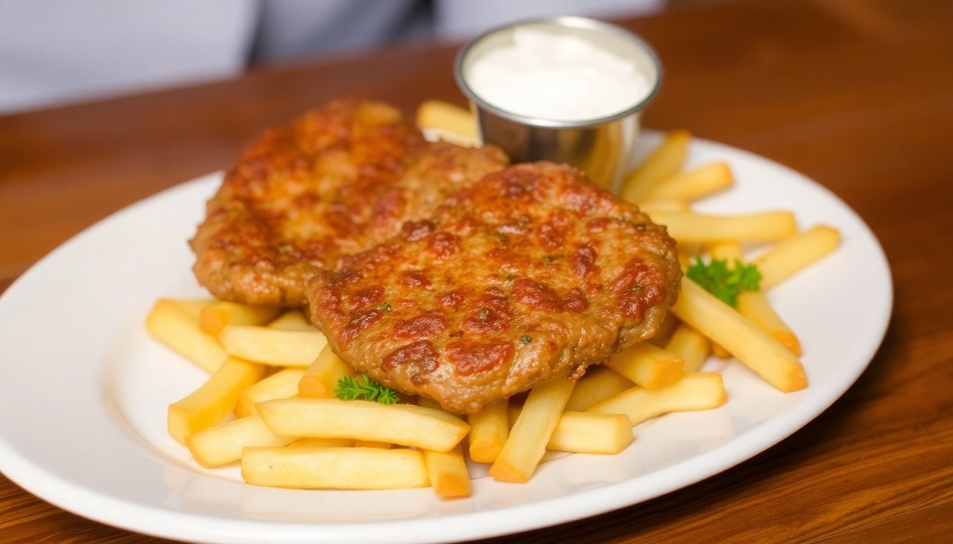 Air-Fried Steak and Fries
