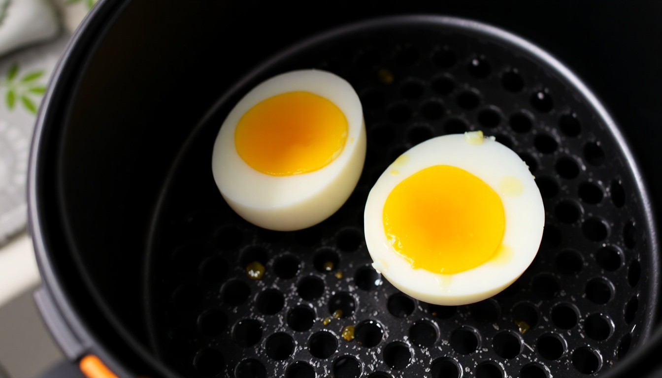 Air Fryer Hard-Boiled Egg