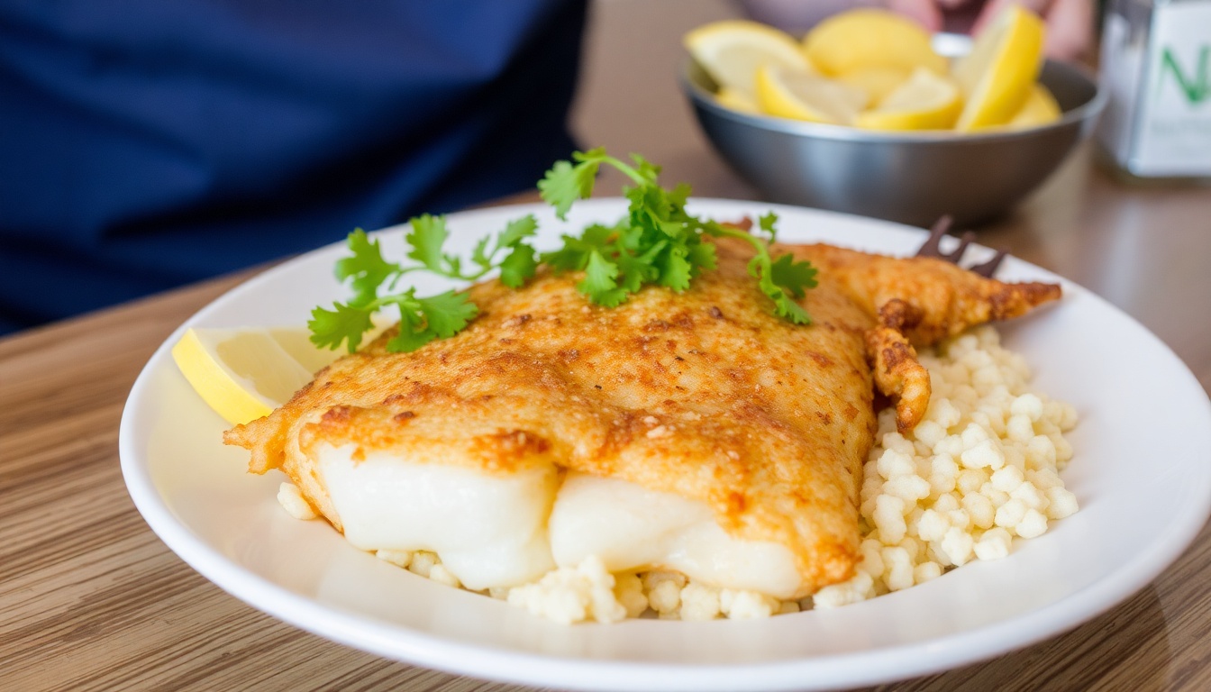Air-Fried Bacalao (Salted Cod)