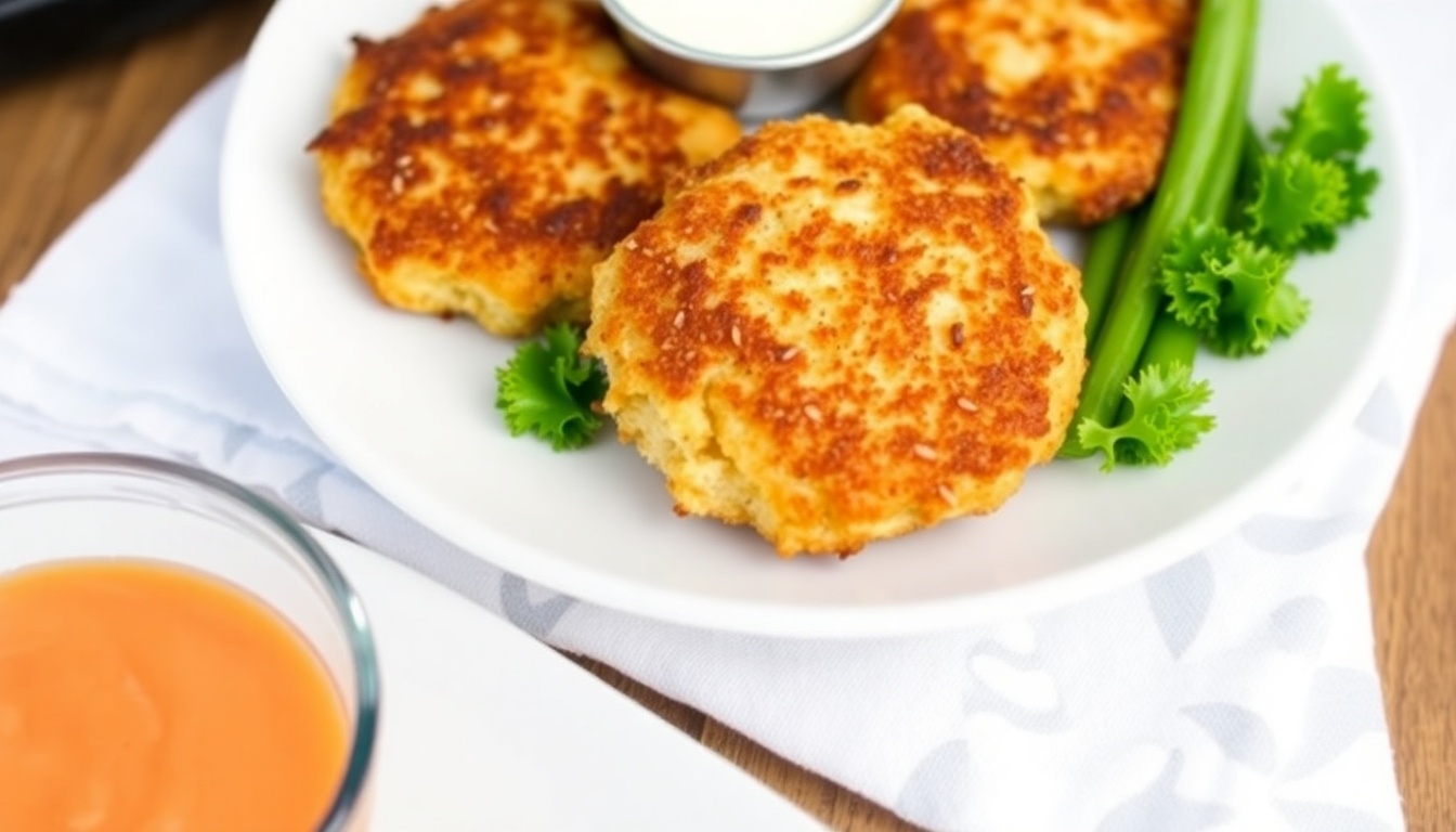 Air Fryer Shrimp Cakes