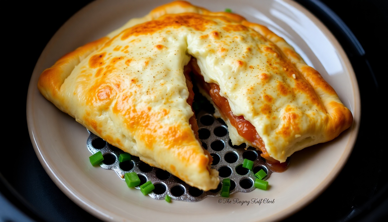 Air Fryer Calzone