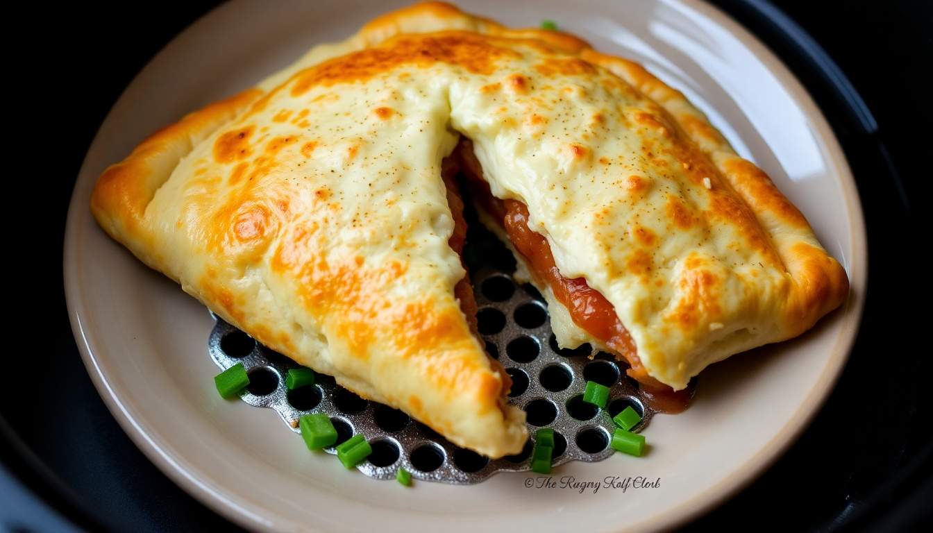 Air Fryer Calzone