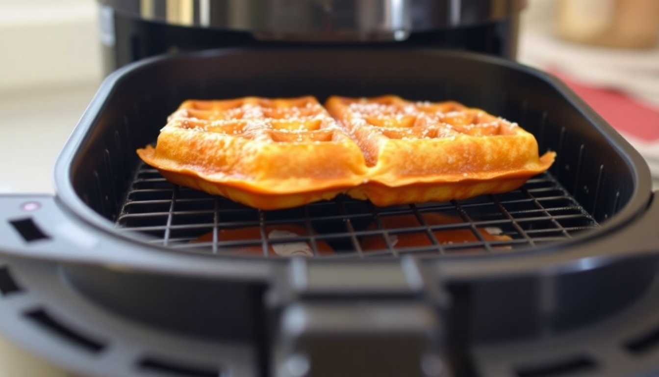 Air Fryer Frozen Waffles