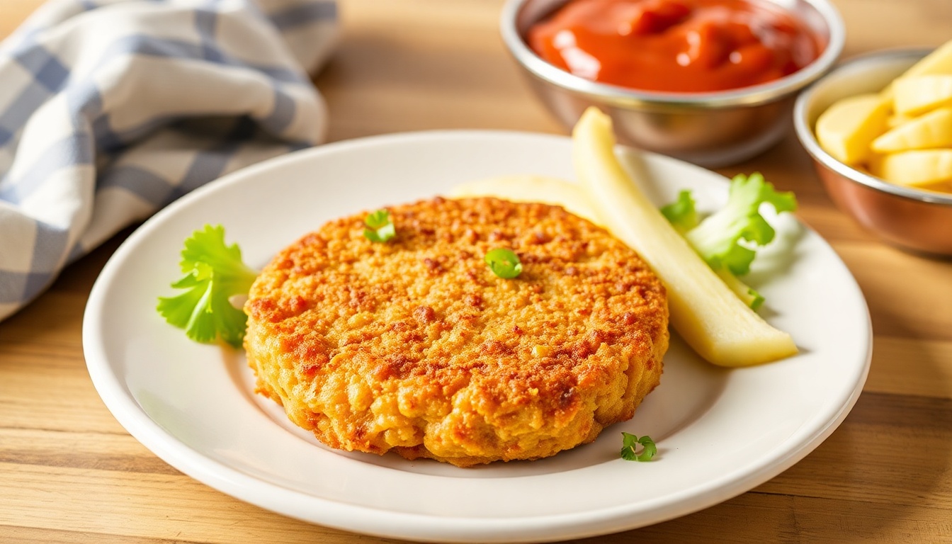Crispy Air-Fried Tyson Chicken Patties