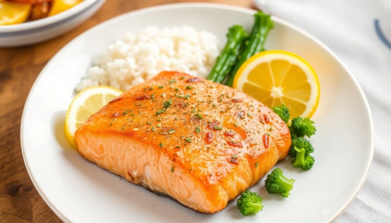 Air Fryer Salmon