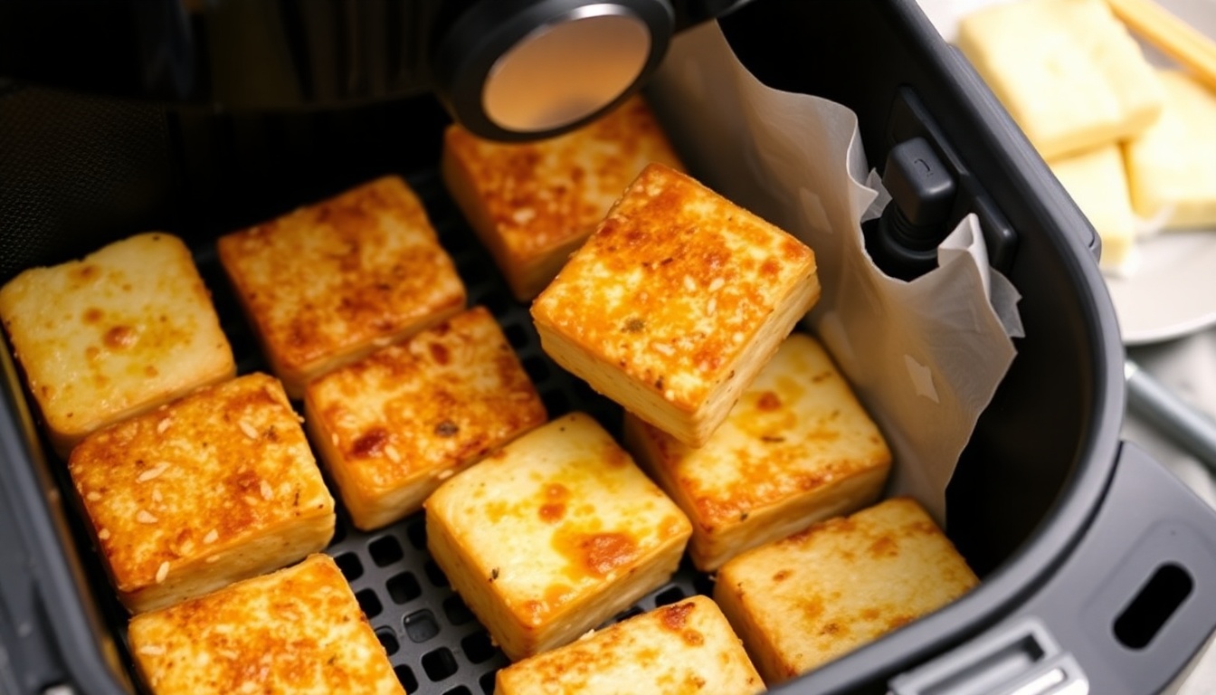 Crispy Air Fryer Tofu