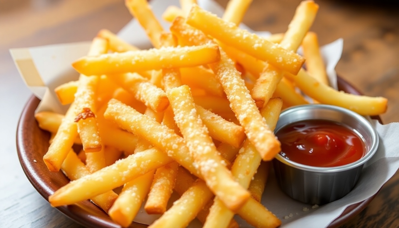 Crispy Air Fryer Frozen French Fries