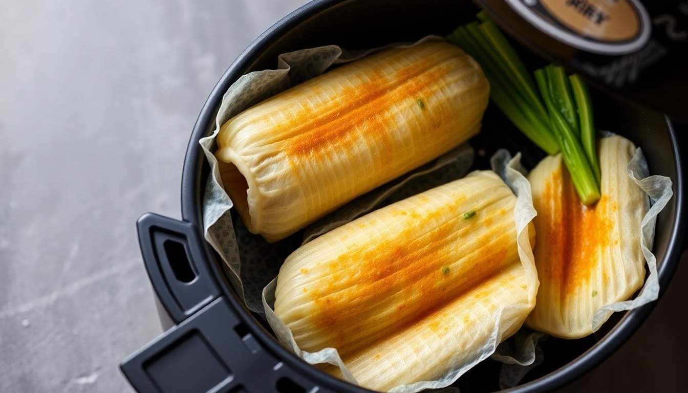 Air Fryer Tamales