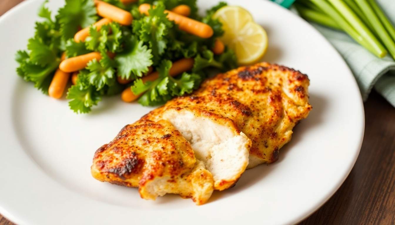 Gym-Ready Air Fryer Chicken Breast