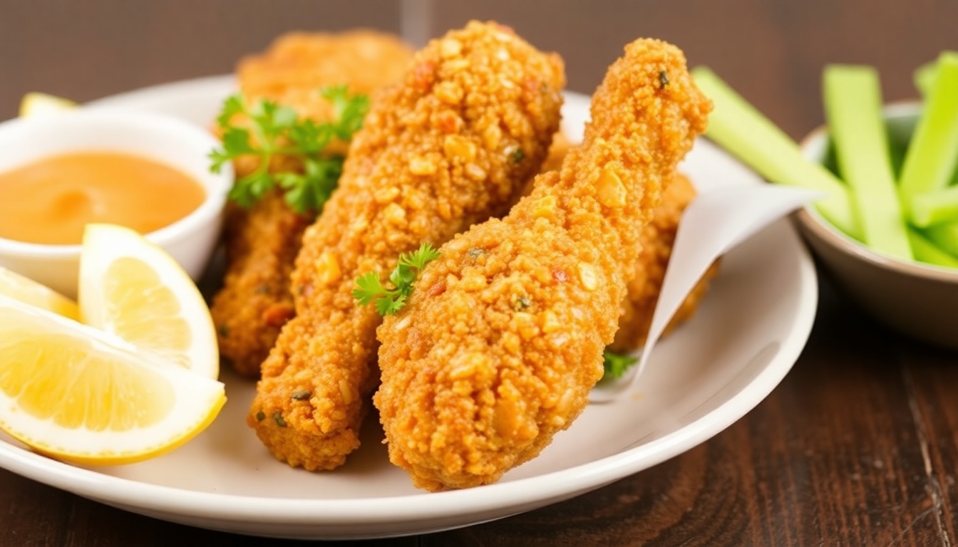 Crispy Air-Fried Chicken Legs