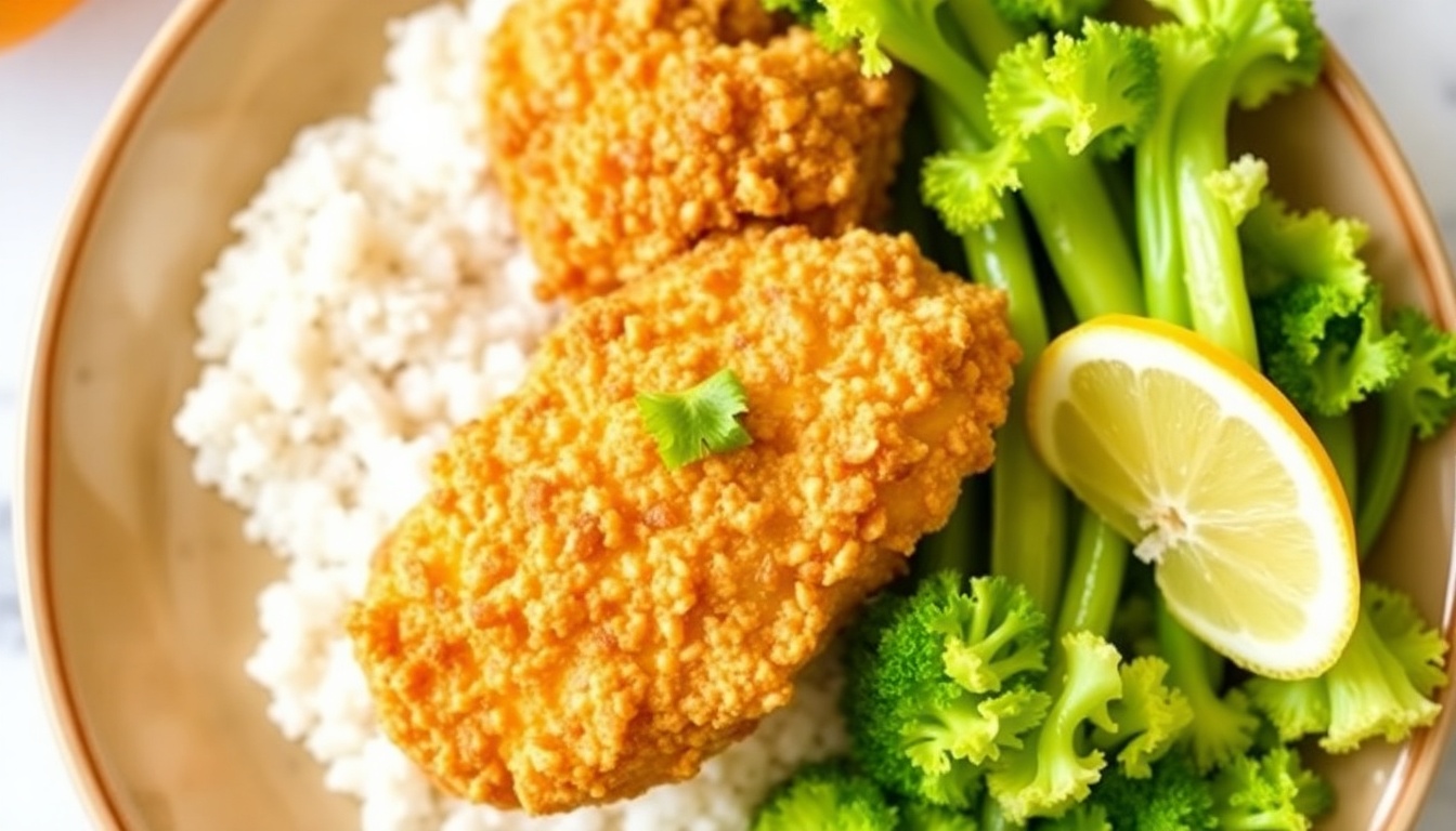 Crispy Air-Fried Trader Joe's Orange Chicken