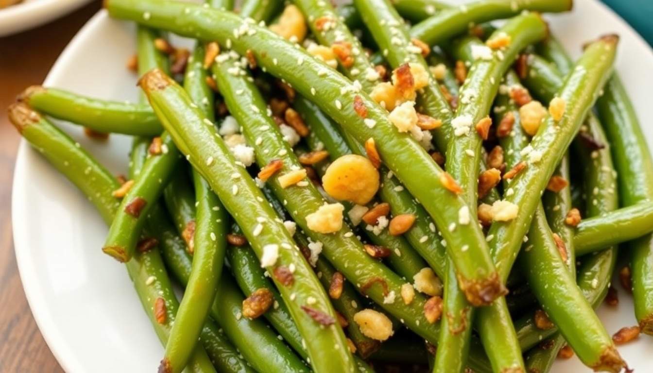 Air Fryer Green Beans