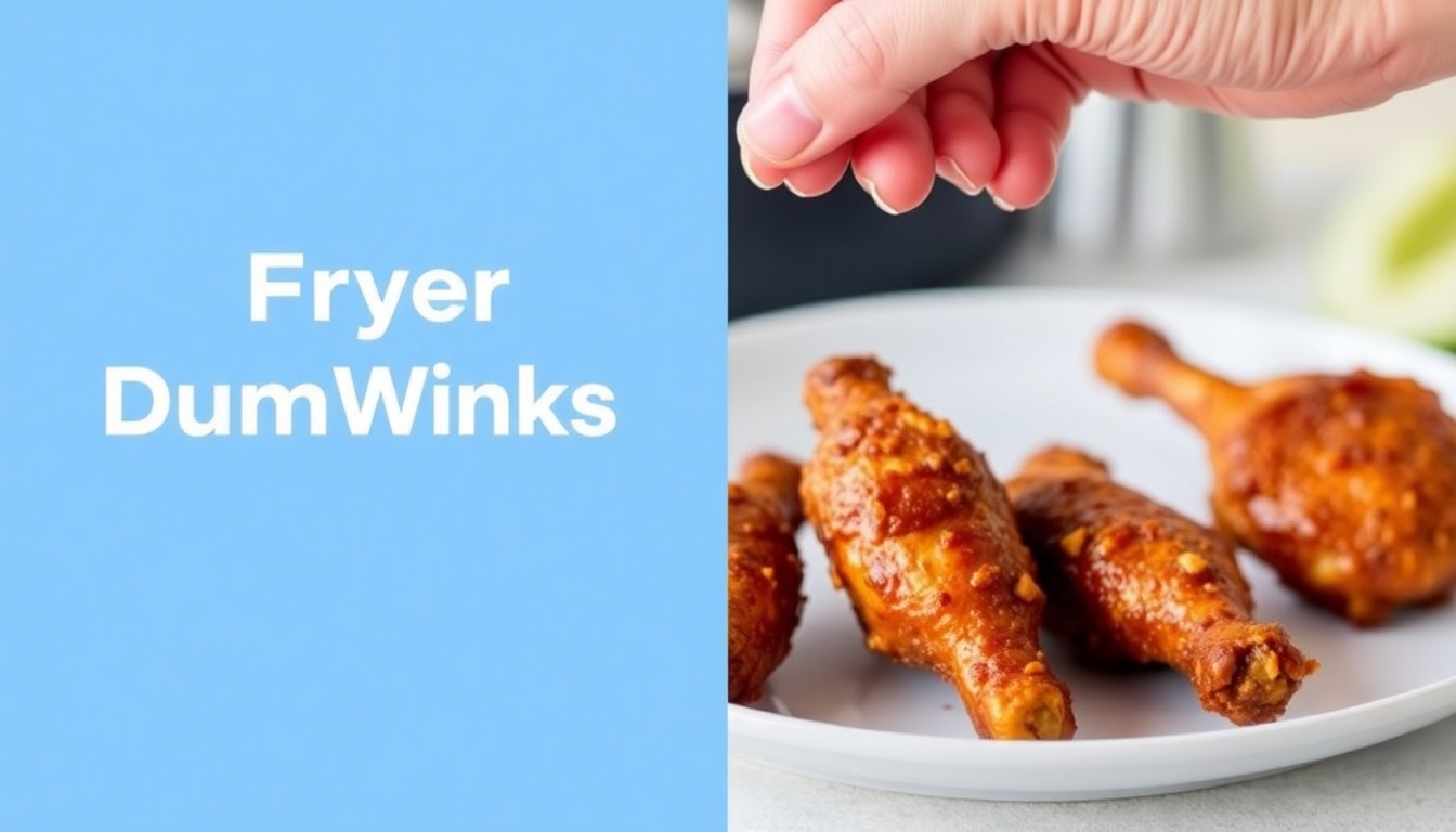 Crispy Air Fryer Drumsticks