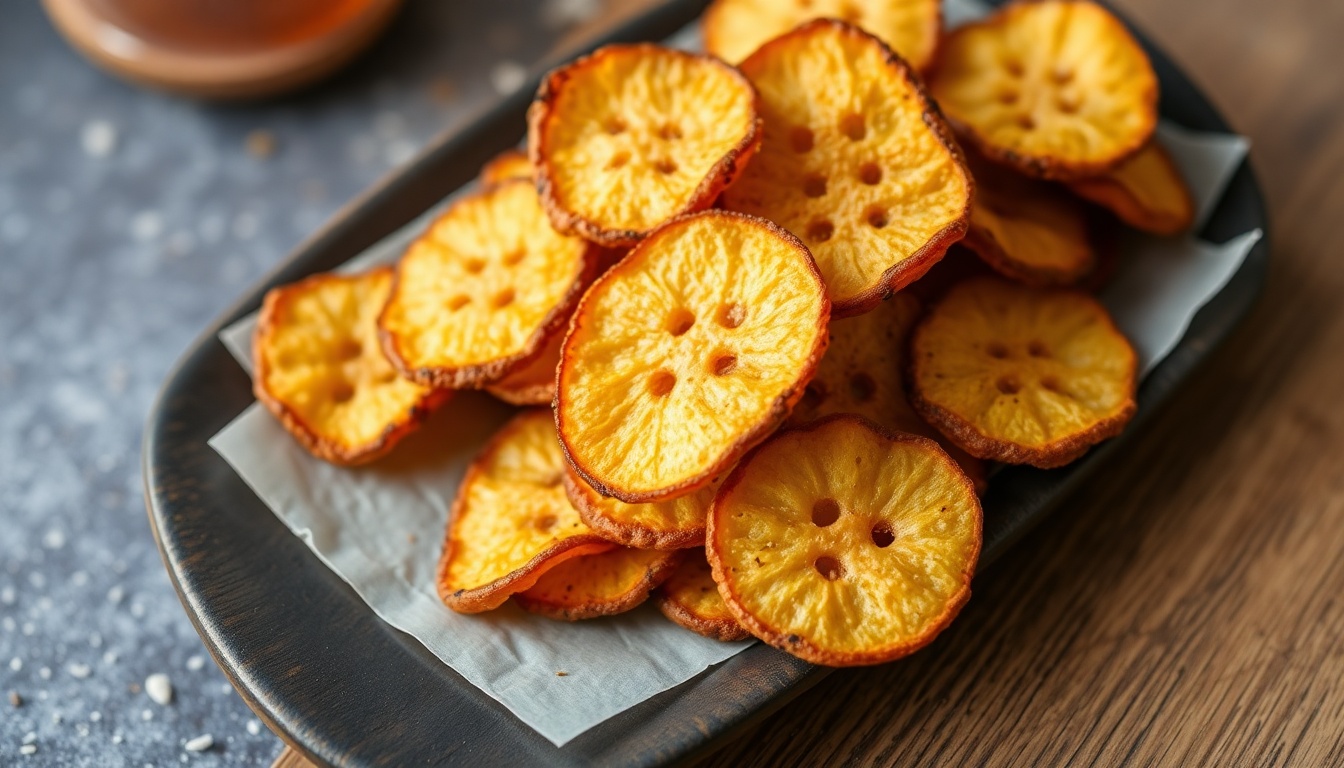 Air Fried Plantain Chips